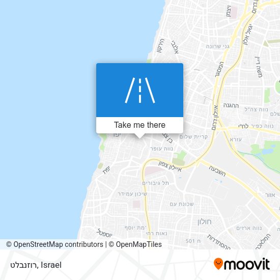 רוזנבלט map