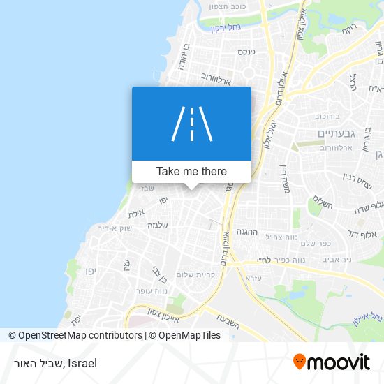 שביל האור map