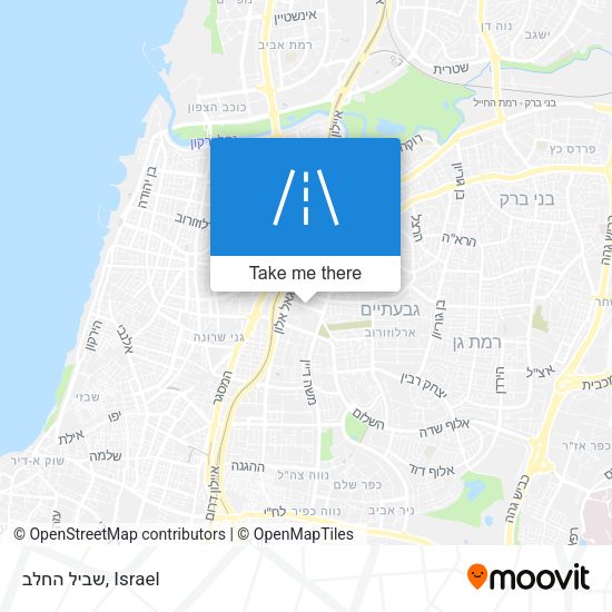 שביל החלב map