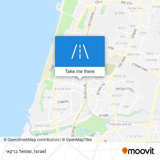 שמואל ברקאי map