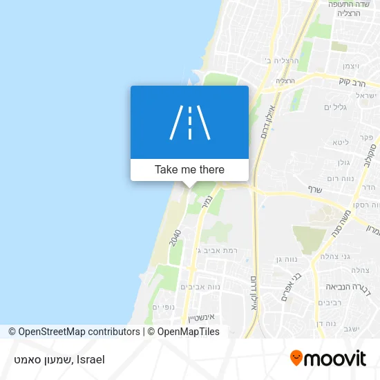 Карта שמעון סאמט