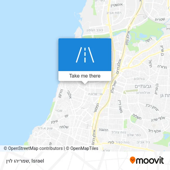 Карта שמריהו לוין