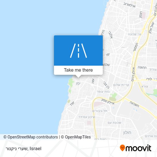 שערי ניקנור map