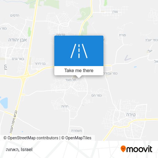 האחוה map