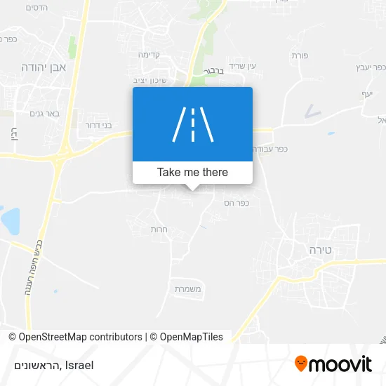 Карта הראשונים