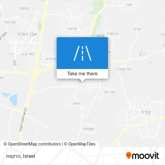 Карта הרקפת