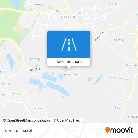Карта התורמוס
