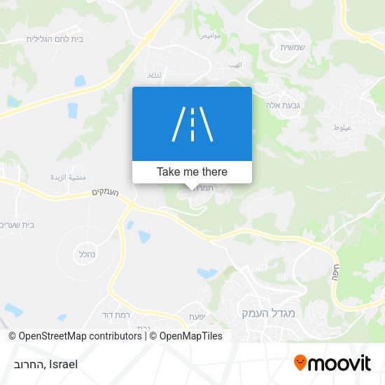 Карта החרוב