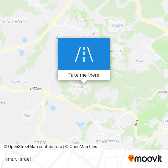 יערה map