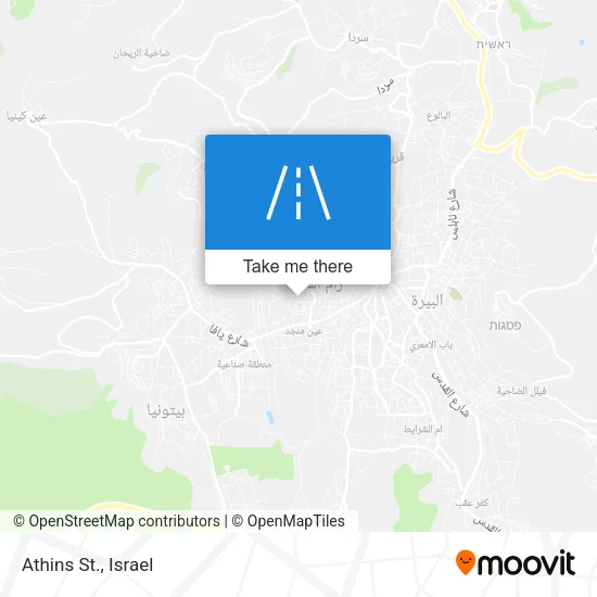 Athins St. map