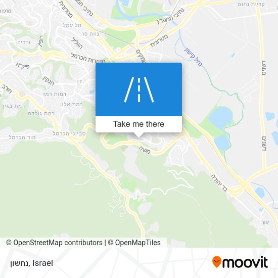 נחשון map