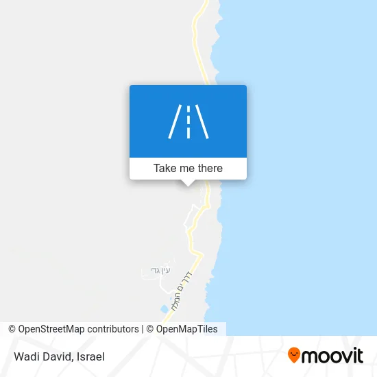 Карта Wadi David