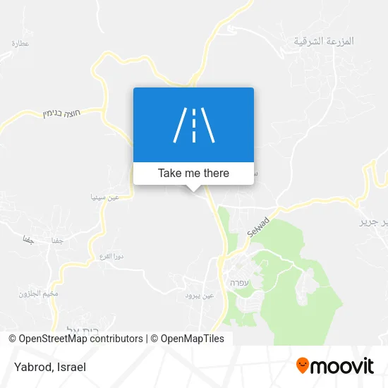 Yabrod map
