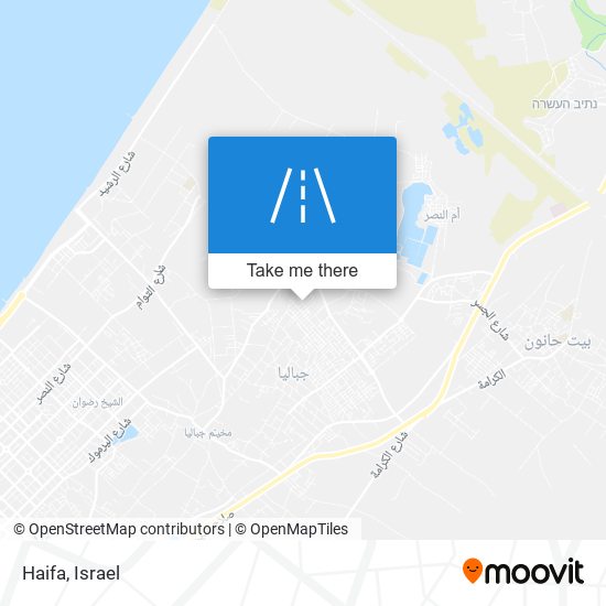 Haifa map