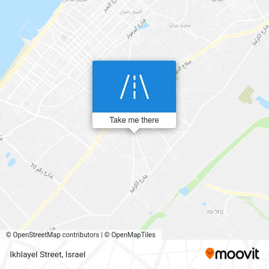 Карта Ikhlayel Street