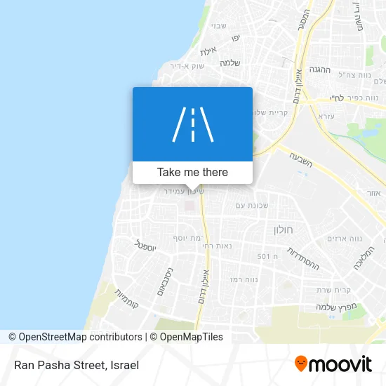 Ran Pasha Street map