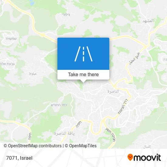7071 map