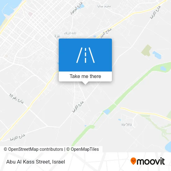 Abu Al Kass Street map
