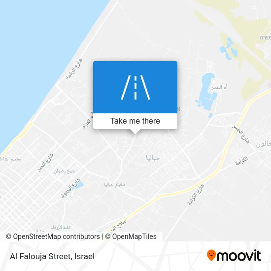Al Falouja Street map
