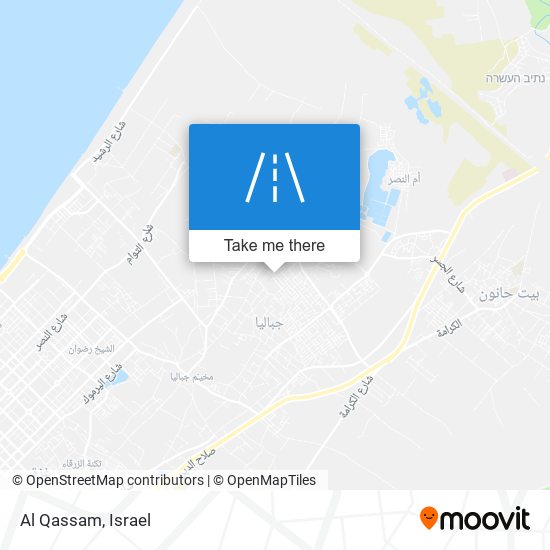 Al Qassam map
