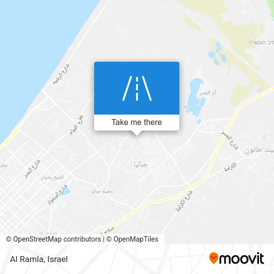 Al Ramla map