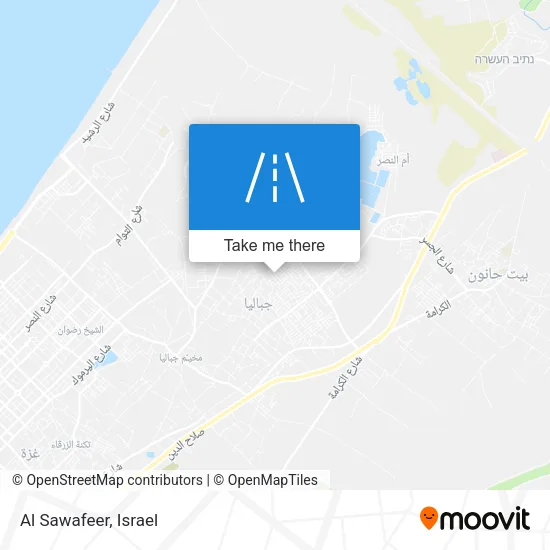 Карта Al Sawafeer