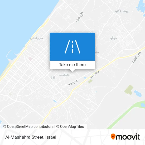 Al-Mashahra Street map