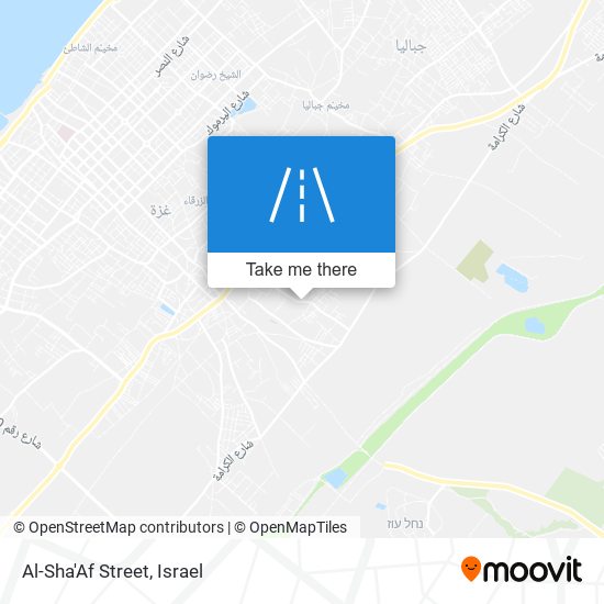 Al-Sha'Af Street map