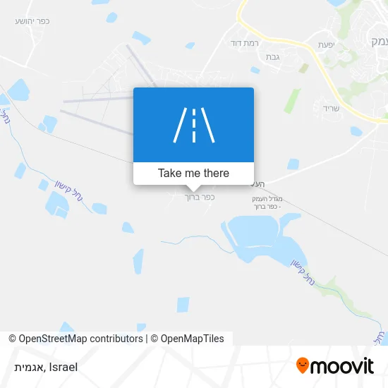 Карта אגמית