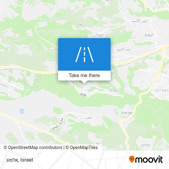 אלמוג map