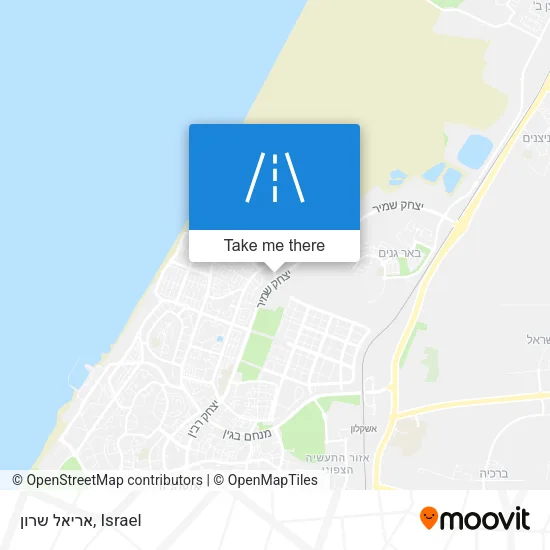 Карта אריאל שרון