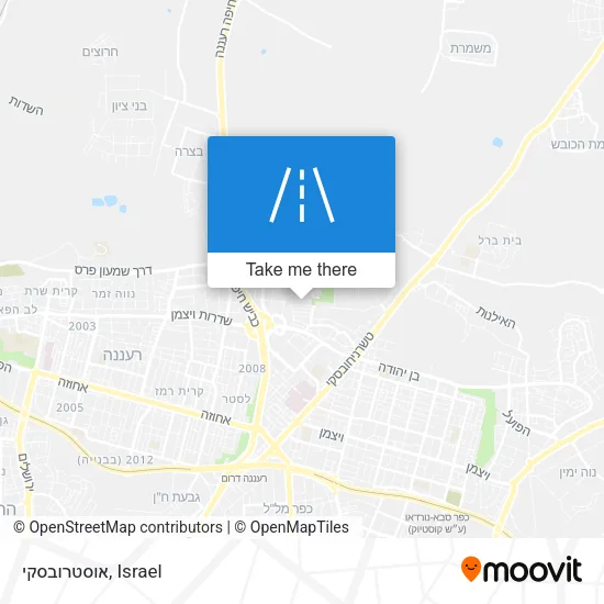 Карта אוסטרובסקי