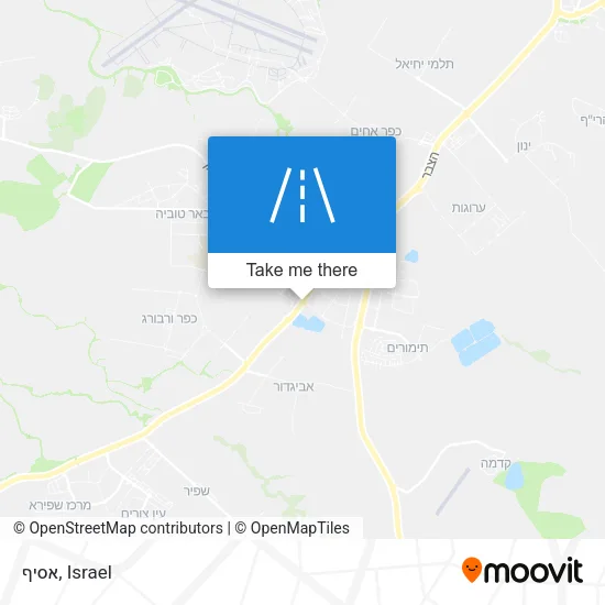 Карта אסיף