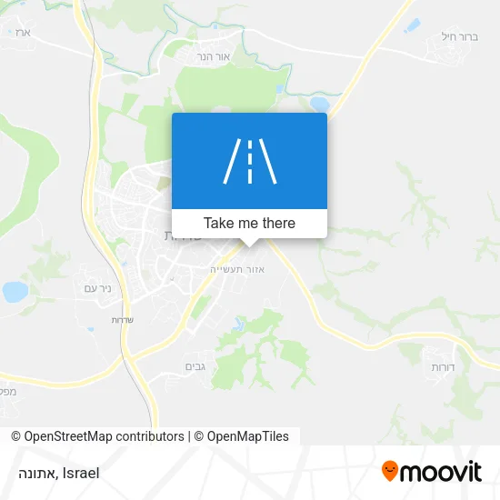 Карта אתונה