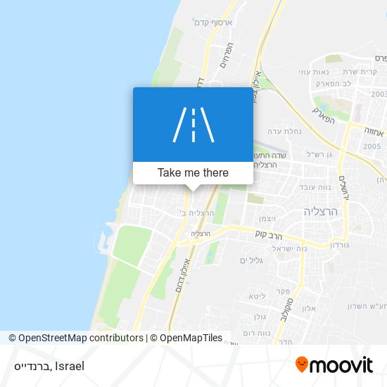 ברנדייס map