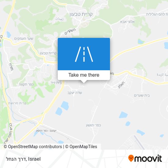 Карта דרך הנחל