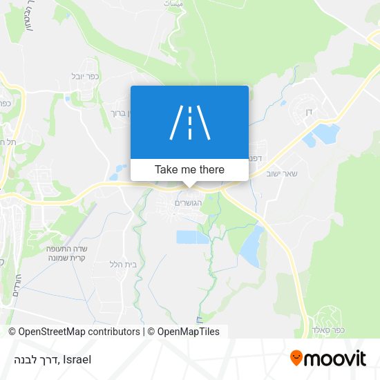 דרך לבנה map