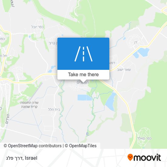 דרך פלג map