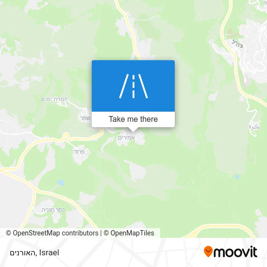 Карта האורנים