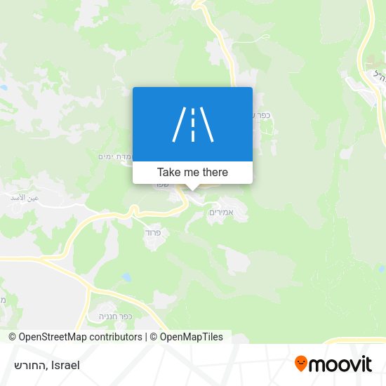 Карта החורש
