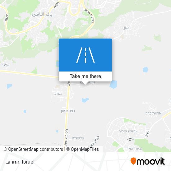 Карта החרוב