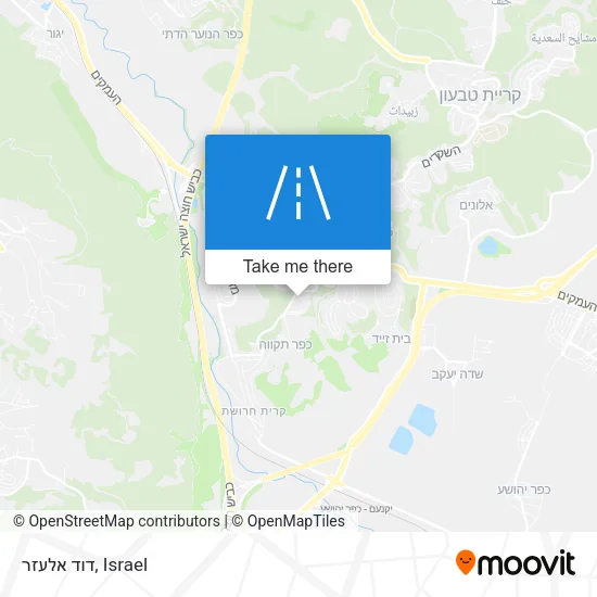 Карта דוד אלעזר