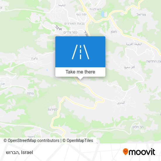 Карта הברוש