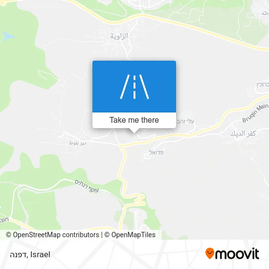 Карта דפנה