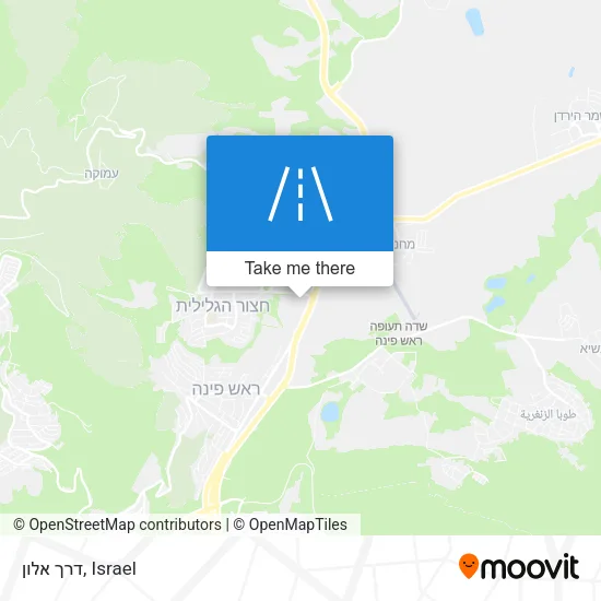 Карта דרך אלון