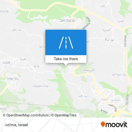 אחלמה map