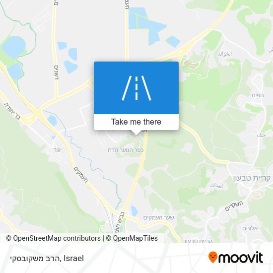 הרב משקובסקי map