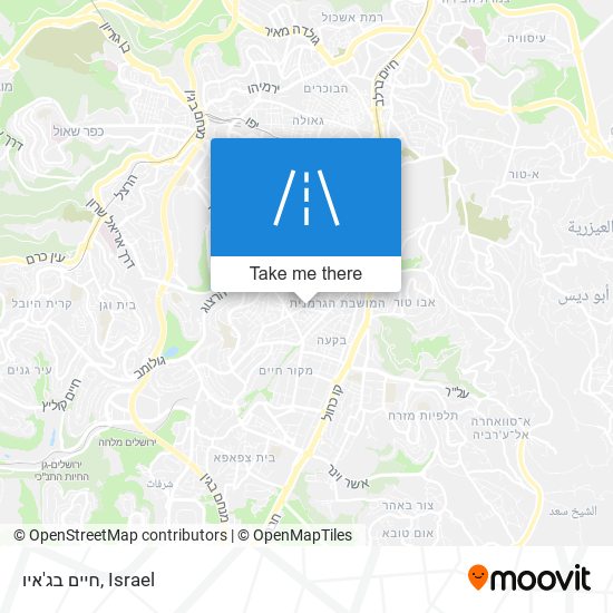 חיים בג'איו map