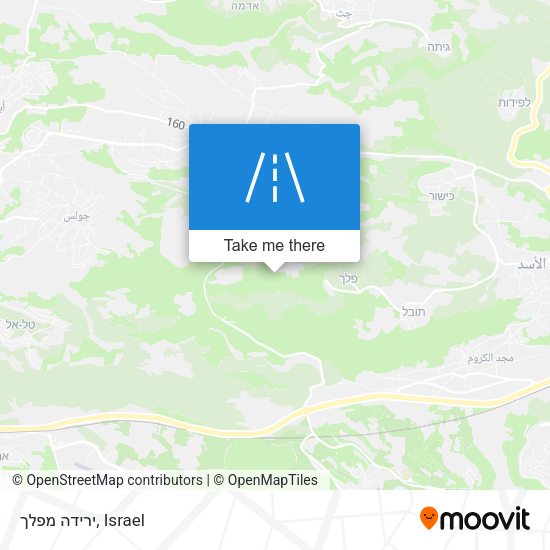 ירידה מפלך map