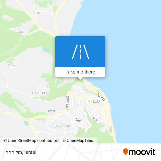 Карта מול ההר